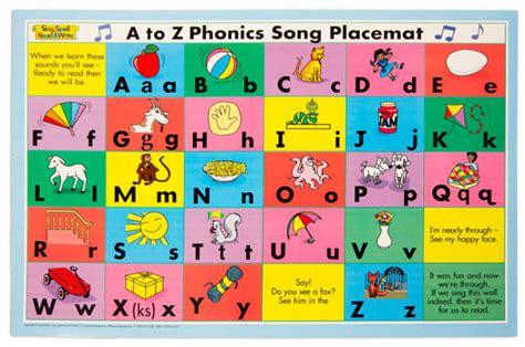 Printable Sing Spell Read And Write Alphabet Chart